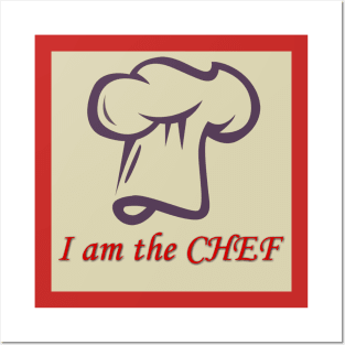 Chef design Posters and Art